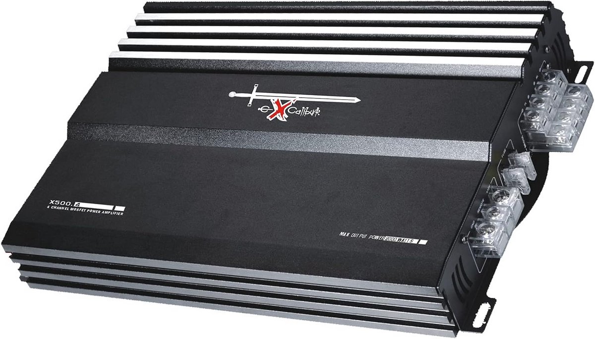 Krachtige 4-kanaals Eindversterker MOSFET 2000W voor Auto Audio