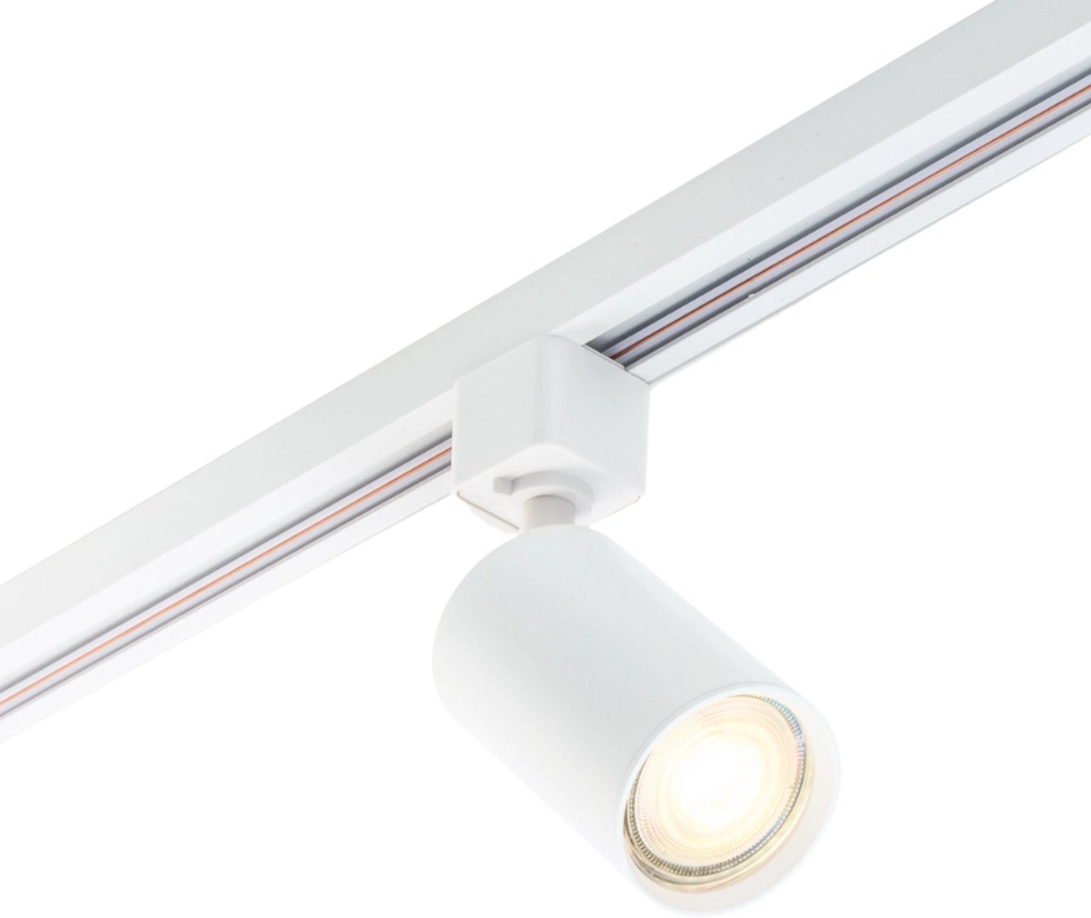 Qub Focus III - Losse Railspot 1-Fase – Wit – GU10 – Geschikt voor QUB Railverlichting sets