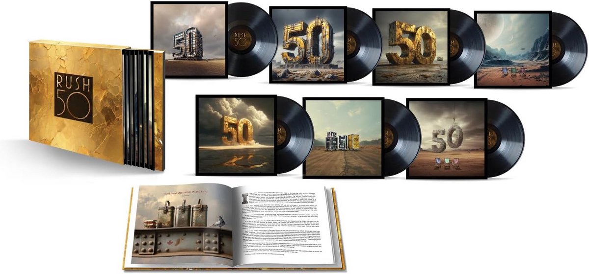 50 Jaar Progressieve Rock Muziek Geschiedenis op 7 Vinyl Platen