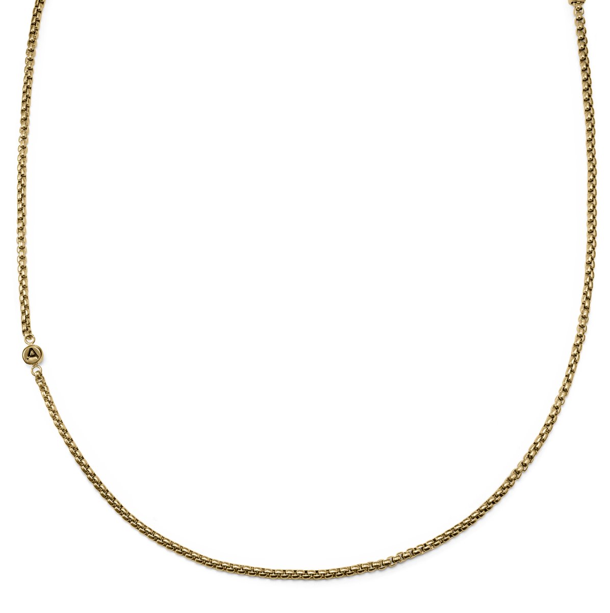 Rico Goudkleurige Boxchain-ketting