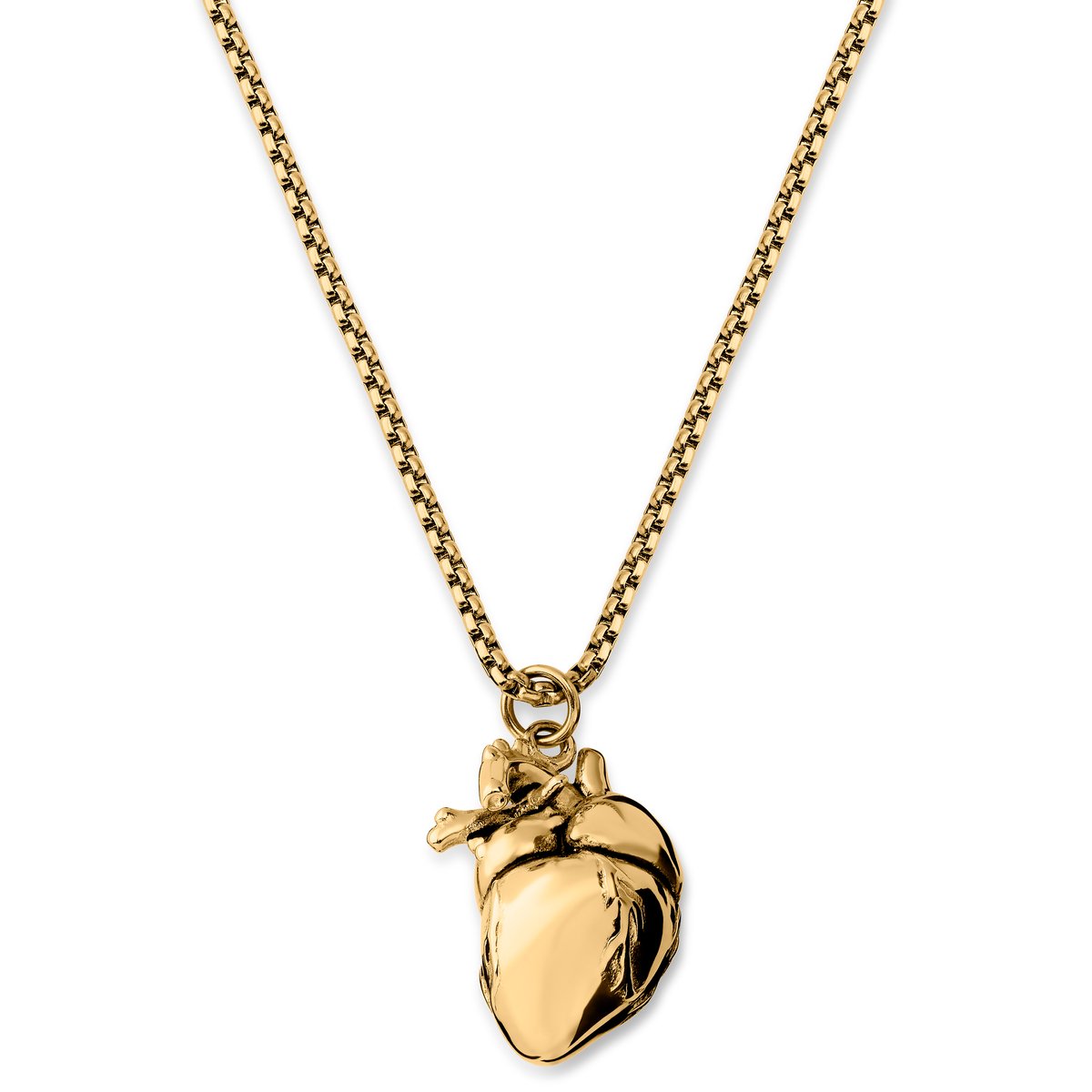Egan | Goudkleurige Hartketting