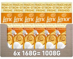 Lenor Geurbooster Amber & Orchidee - 6 x 168 gram - Wasparfum