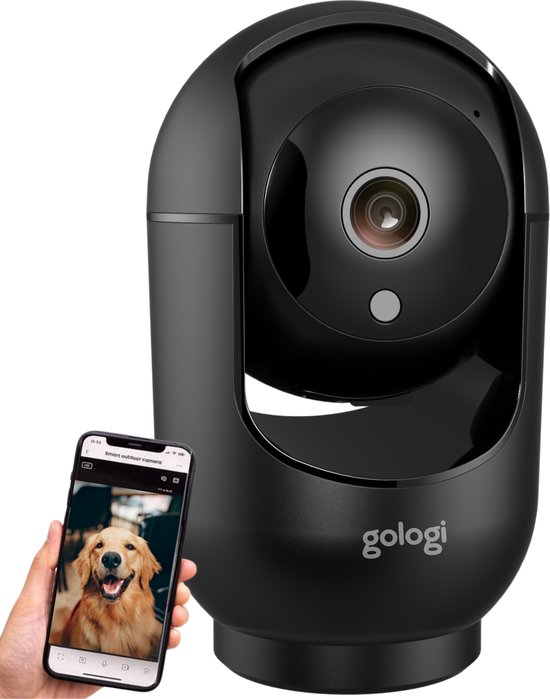Gologi Beveiligingscamera 2K Ultra HD met Beweging Volgen