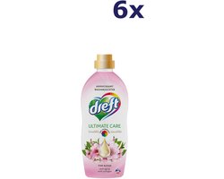 Dreft Wasverzachter - Pink Bloom - 6 x 40 wasbeurten