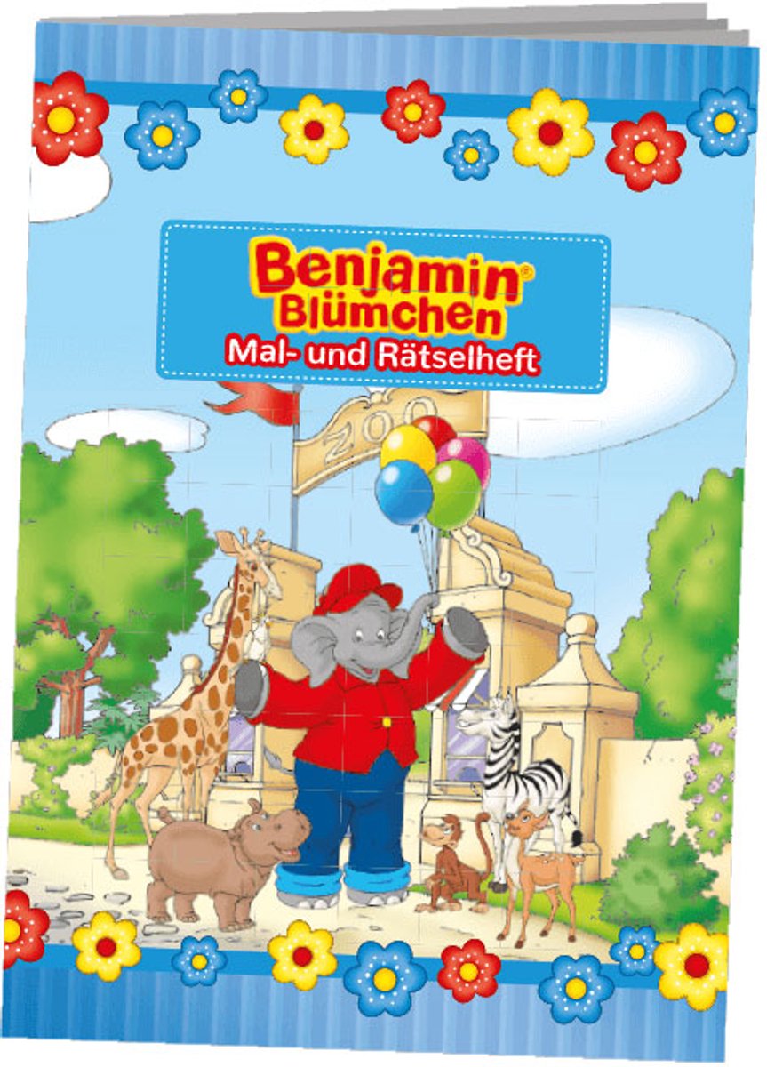 Benjamin Blümchen schilder- en puzzelboek