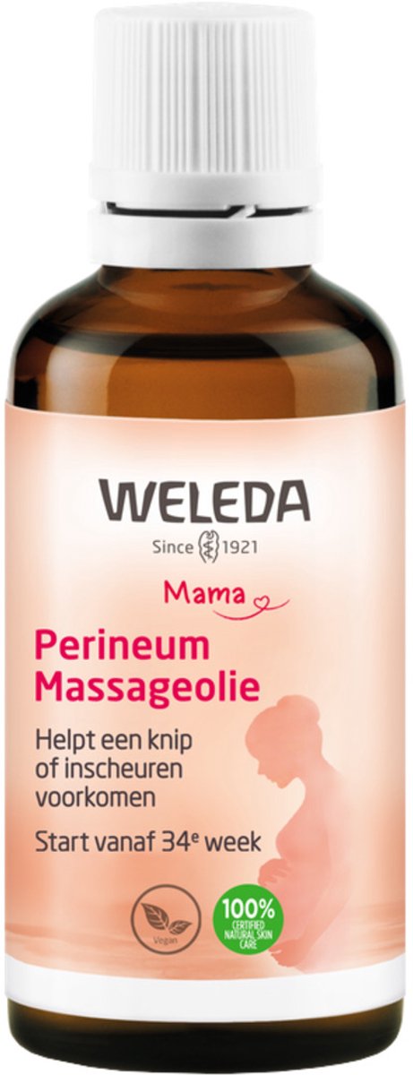 Bol.com WELEDA Perineum Massageolie - Verzachtende Amandelolie - Verbetert Huidelasticiteit - 100% Natuurlijke Ingrediënten - 50ml aanbieding
