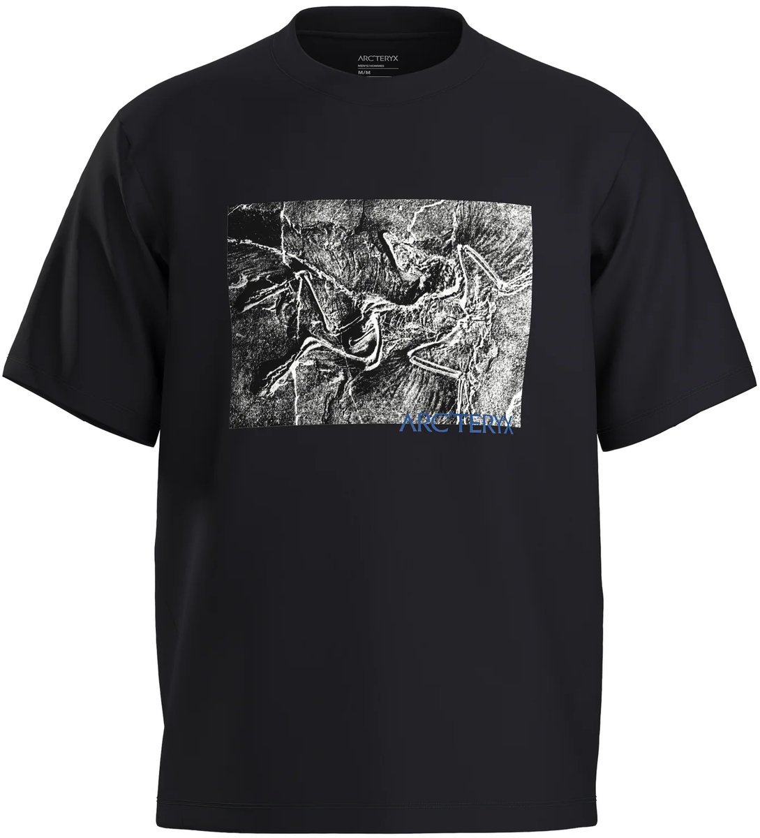 Arc’teryx Kragg Cotton Lithographica SS Heren Zwart
