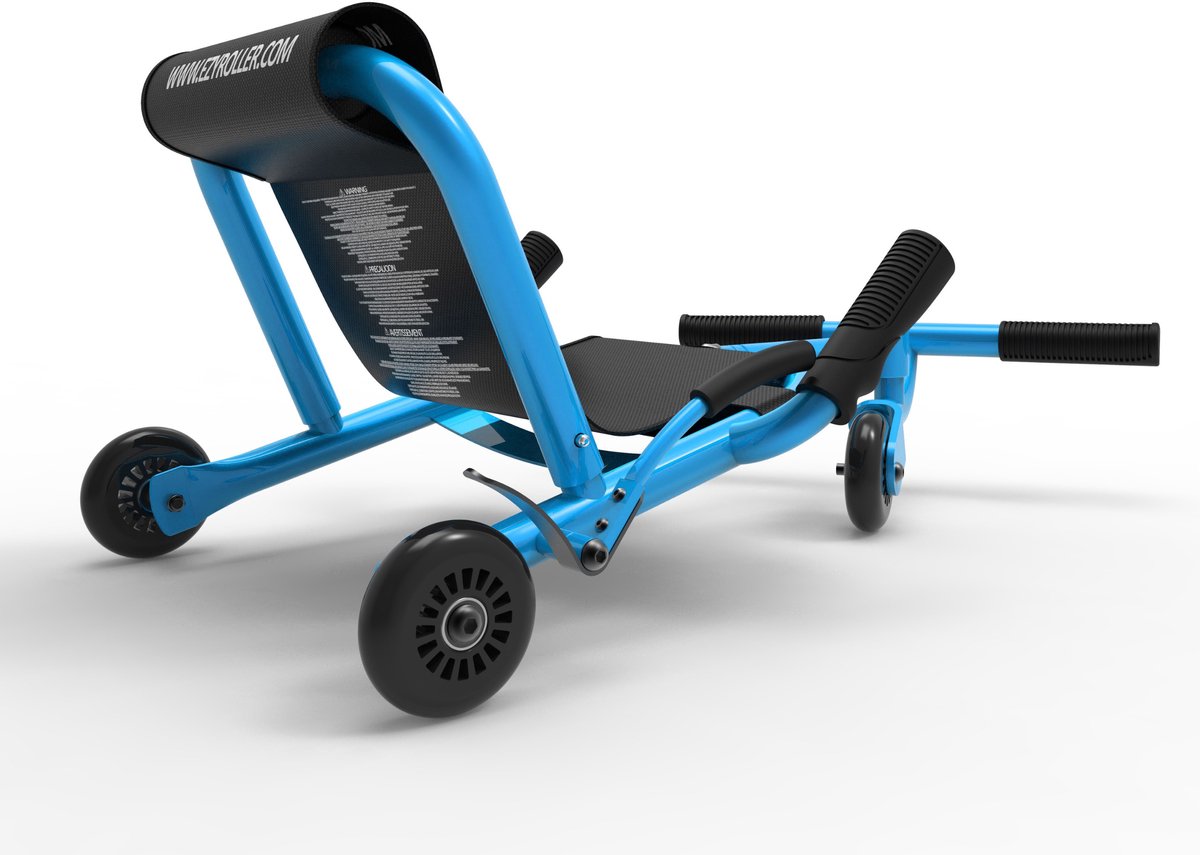 EzyRoller Mini skelter - Waveroller voor kinderen 2 tot 4 jaar - 78 tot 100 cm - Verstelbare driewieler - Blauw — afbeelding 3