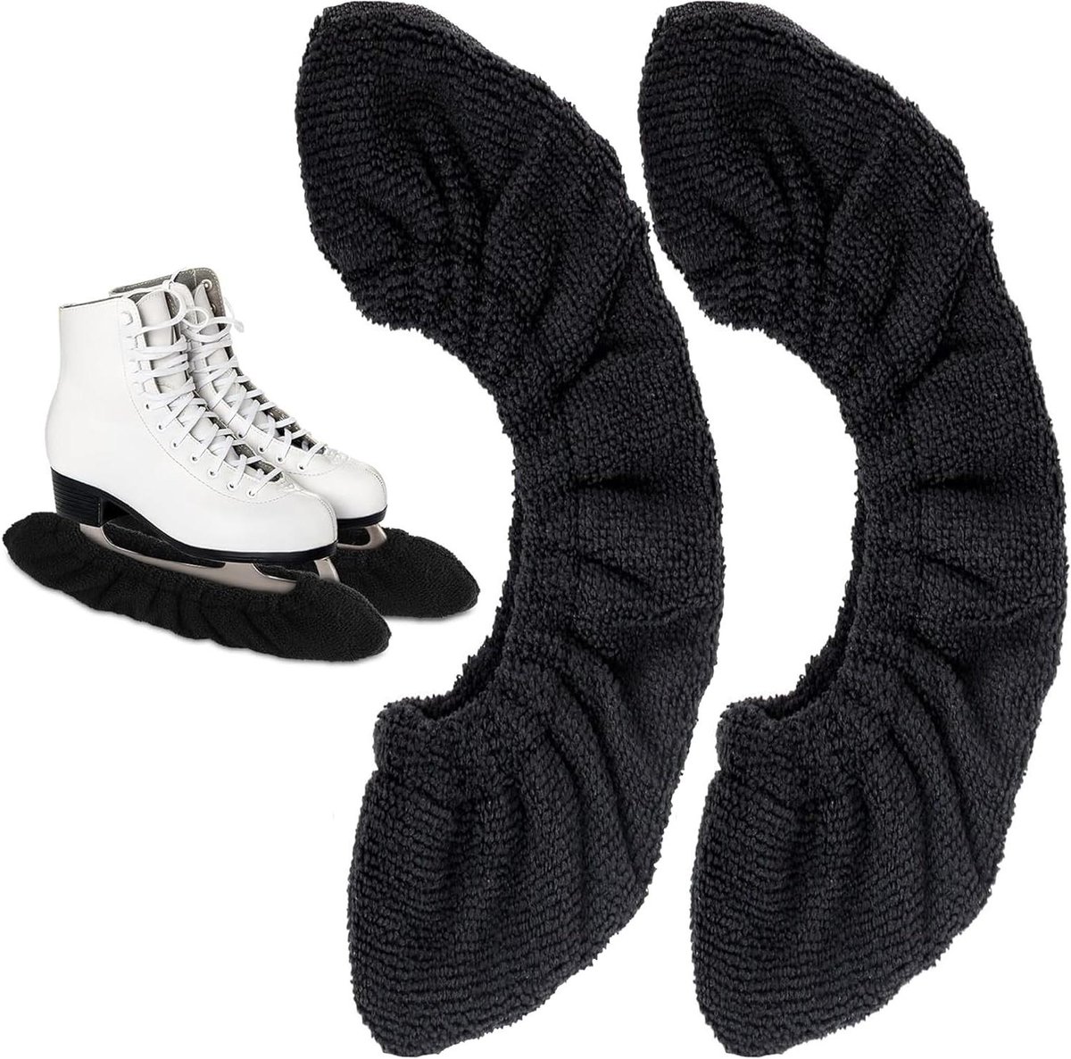 Schaatsbeschermers voor kunstschaatsen, elastische lemmetafdekking, bescherming voor schaatsen.