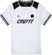 Cruyff Sport T-Shirt Wit/Zwart – Shirt Unisex - Voetbal - Maat 128