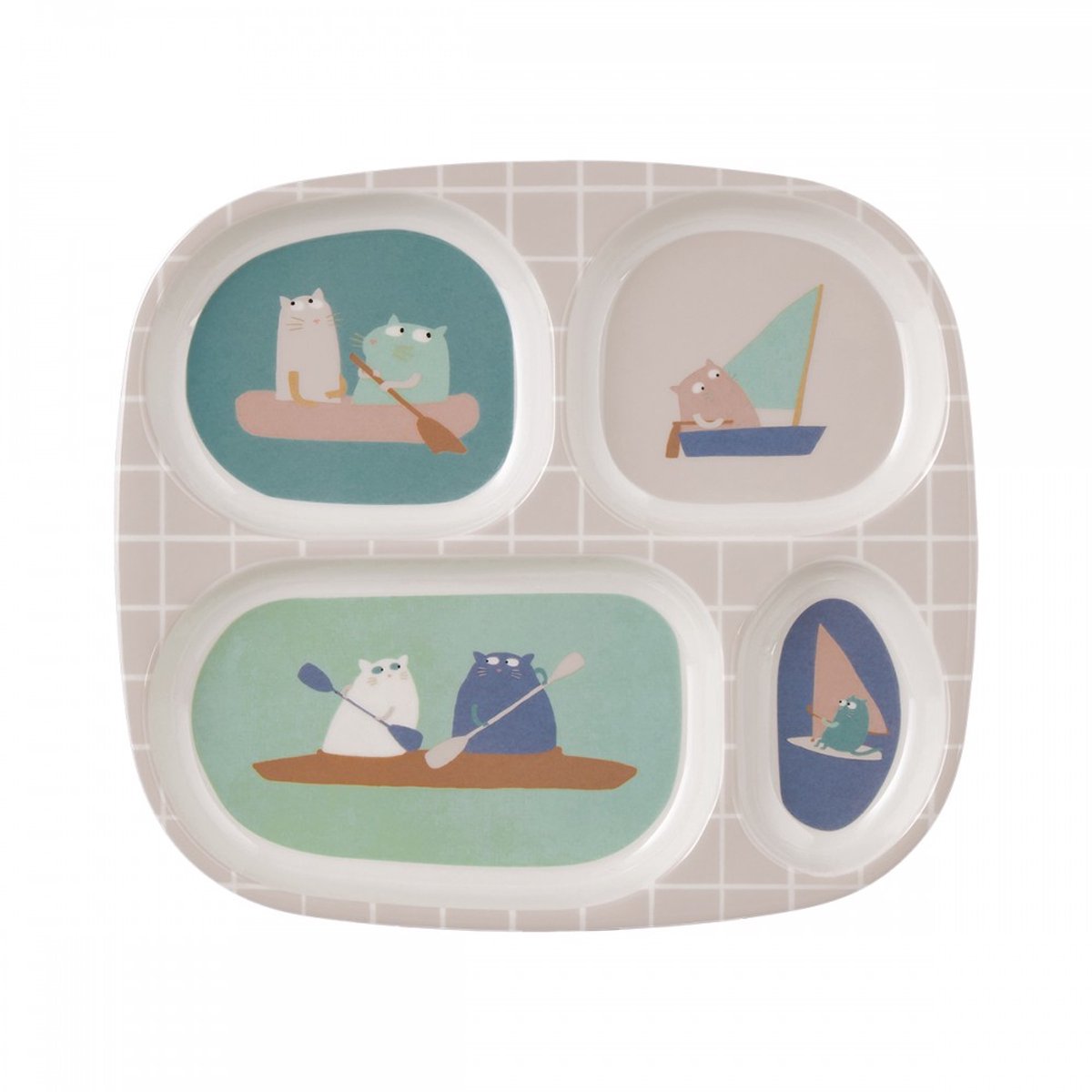 Vakjesbord katten