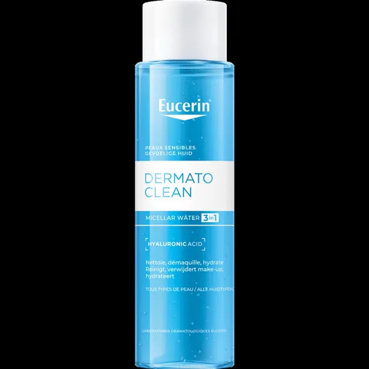 DermatoCLEAN [Hyaluron] Micellair water 3in1 400ml