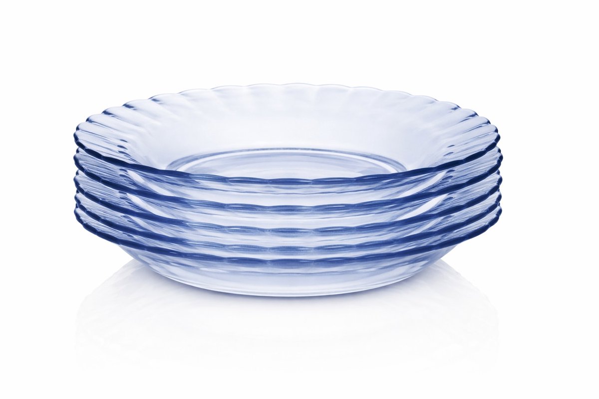 Diep bord Duralex Picardie Blauw Ø 23 x 3,5 cm