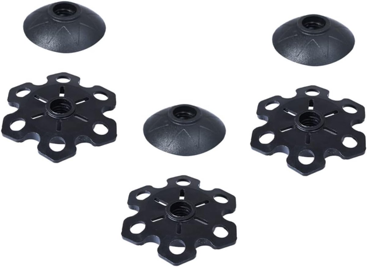 Wandelstok Accessoires - Trekking Stok Voet - Modder Sneeuw Wandelen - Spiraal Patroon Grip