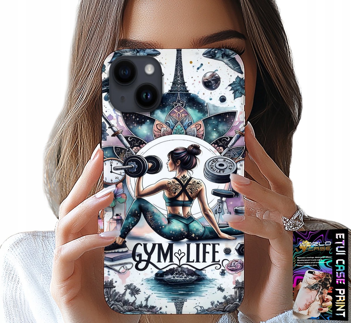 HOESJE VOOR IPHONE 13 - GYM LIFE FITNESS FITNESS CROSSFIT