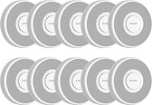 X-Sense XS0B-MR Slimme voice rookmelder met WiFi 10-pack - Link+ Pro - Gesproken meldingen - Draadloos RF koppelbaar - Brandalarm