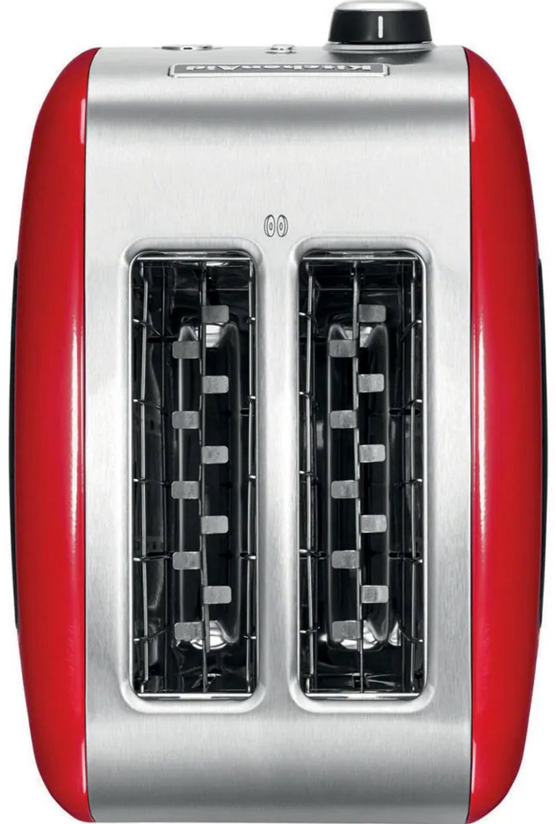 KitchenAid 5KMT221EER - Broodrooster - Keizer Rood - 2 Sleuven - Automatisch - 1100 W thumbnail 4