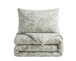 Sleeptime® 2 in 1 Dekbed zonder Overtrek Fir - Dekbed - 140 x 200 cm + 1 x kussensloop 60x70 - Wit