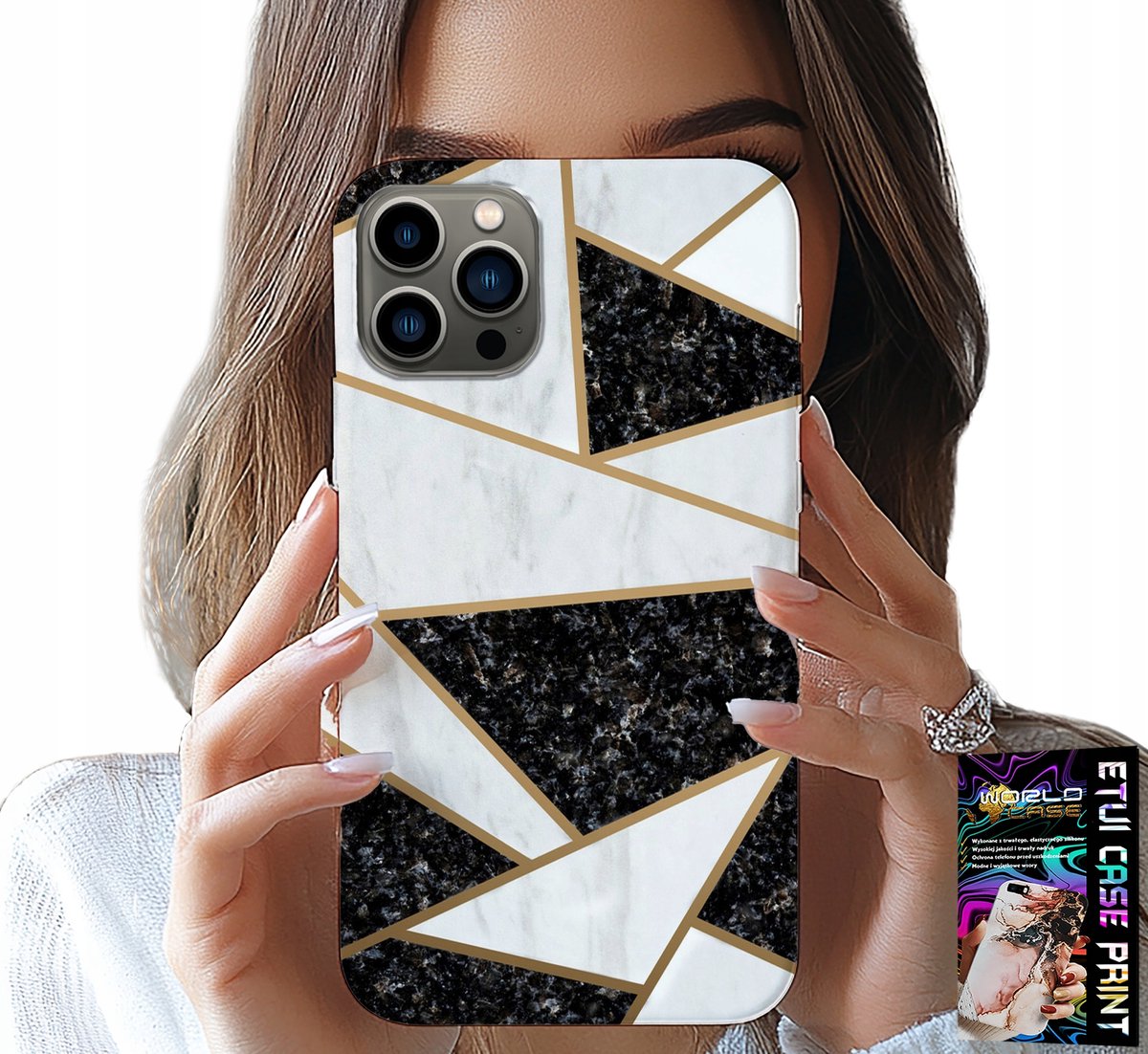 HOESJE VOOR IPHONE 12 PRO MAX - ELEGANT EN MODIEUS DESIGN HOESJE + GLAS