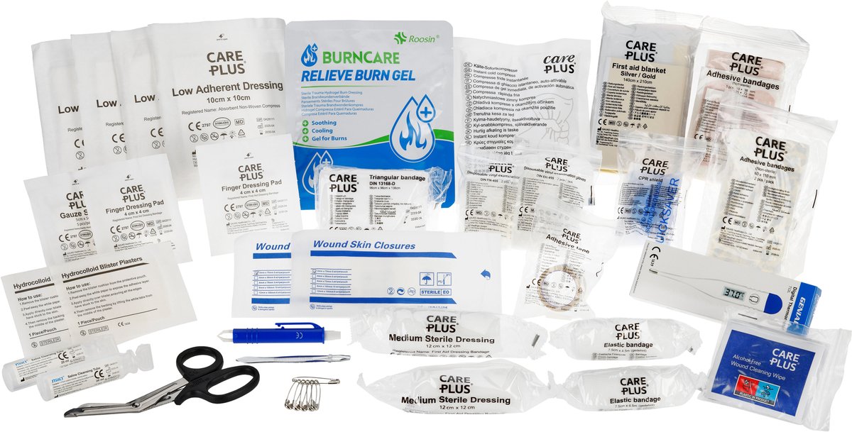 Care Plus EHBO Kit - Family - EHBO set geschikt voor noodpakket, thuis, auto en reis – foto 2