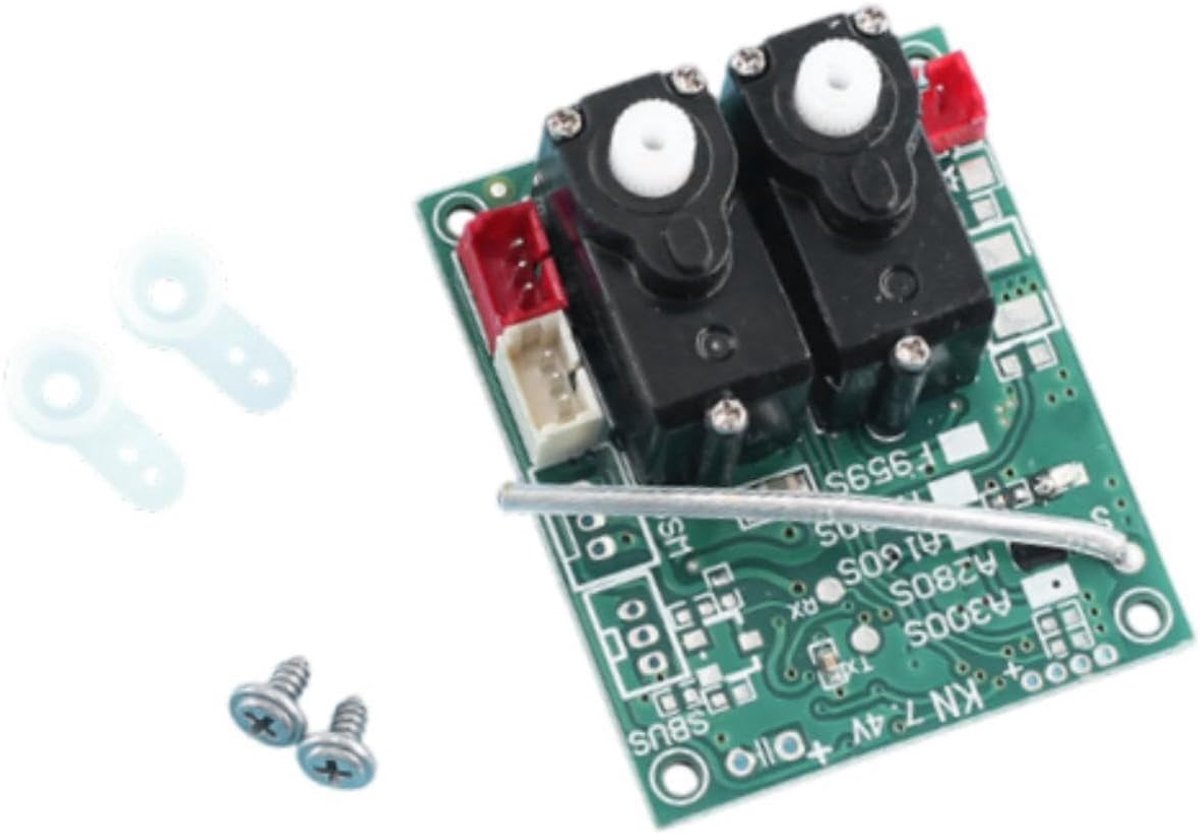 Ontvangerprintplaat - RC Vliegtuig Onderdeel - Vervanging Circuit - Elektronische Componenten - 2.79 x 3.4 cm