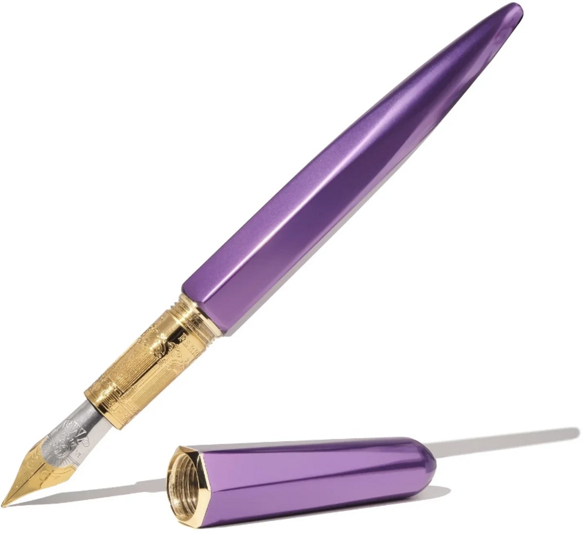 Ferris Wheel Press The Marquise Fountain Pen - Aubergine