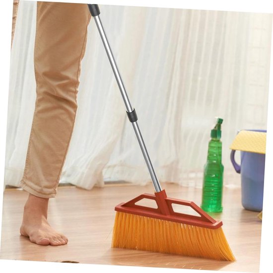 Vervangende Dweilstok - Roestvrij Staal Steel - Vloer Schoonmaken - 4-delig Uitschuifbaar - 39.5cm Lengte - Diverse Kleur — afbeelding 3