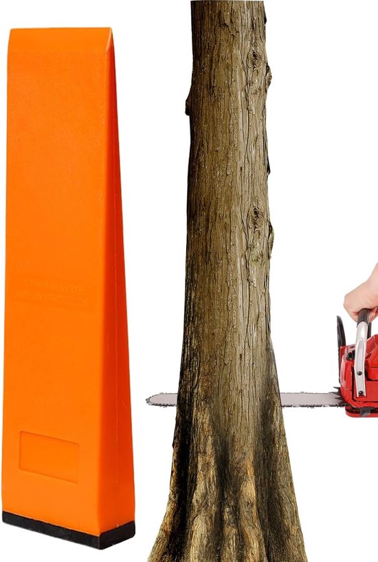 Kettingzaag Wiggen - Hulpmiddel Bosbouw - Boom Kappen Splijten - Duurzame ABS Constructie - 14 x 82 x 27 cm van Merkloos	 — afbeelding 5