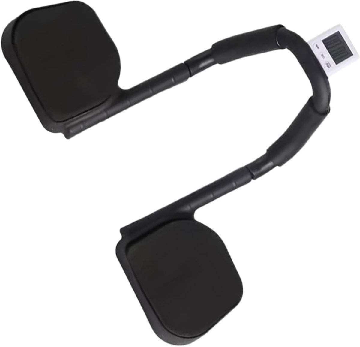 Buikspieroefenapparatuur - Core Trainer - Thuis Krachttraining - Met Geïntegreerde Timer - 28x20x10cm Pakket - Zwart