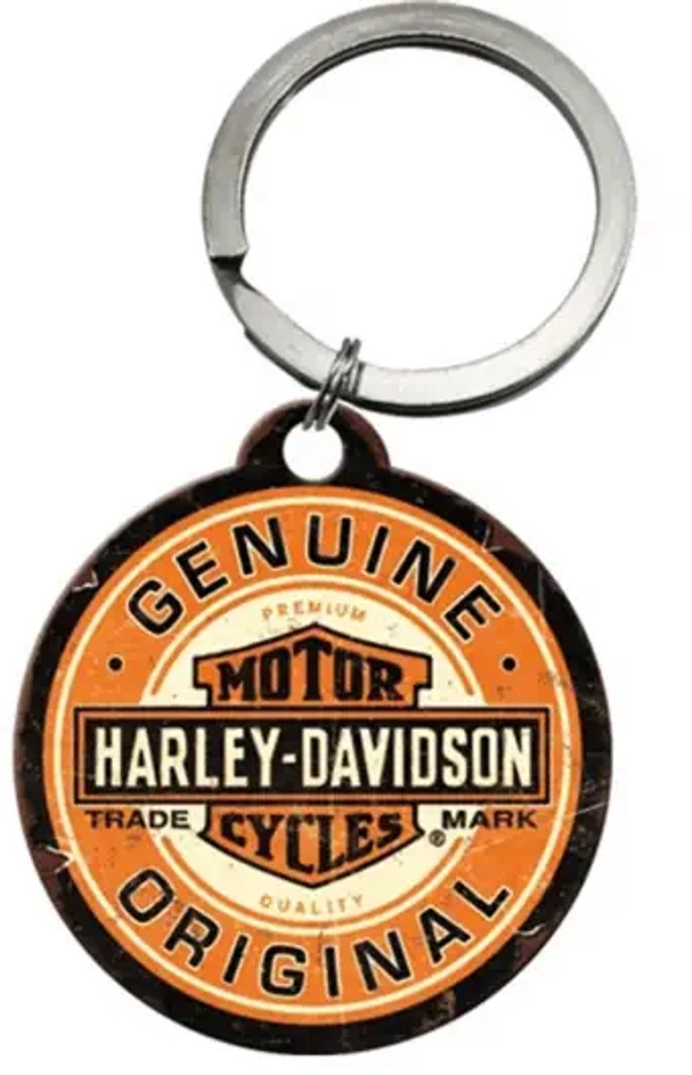 Sleutelhanger Rond Harley-Davidson - Genuine Original