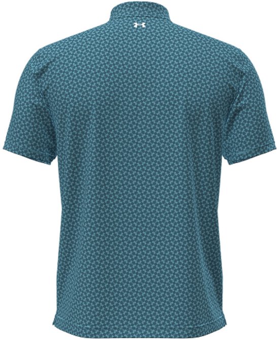 Under Armour T2G Pique Polo Print Diagonal Hearbeat van Under Armour — afbeelding 2