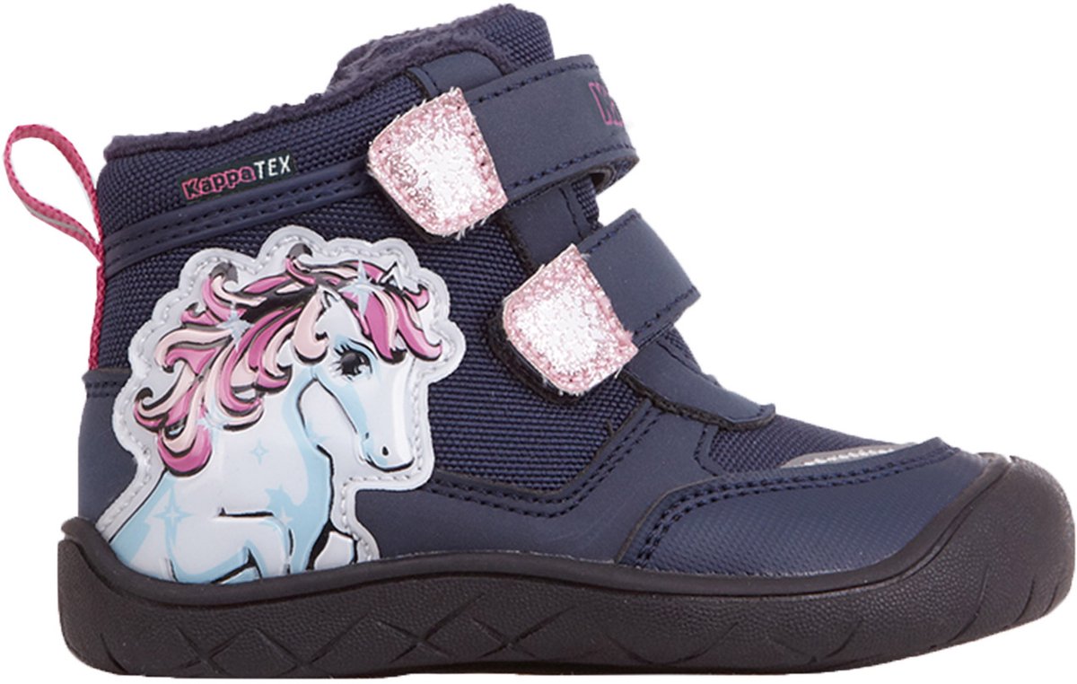Kappa Schoenen Kinderen Flake Tex Donkerblauw- 280021M