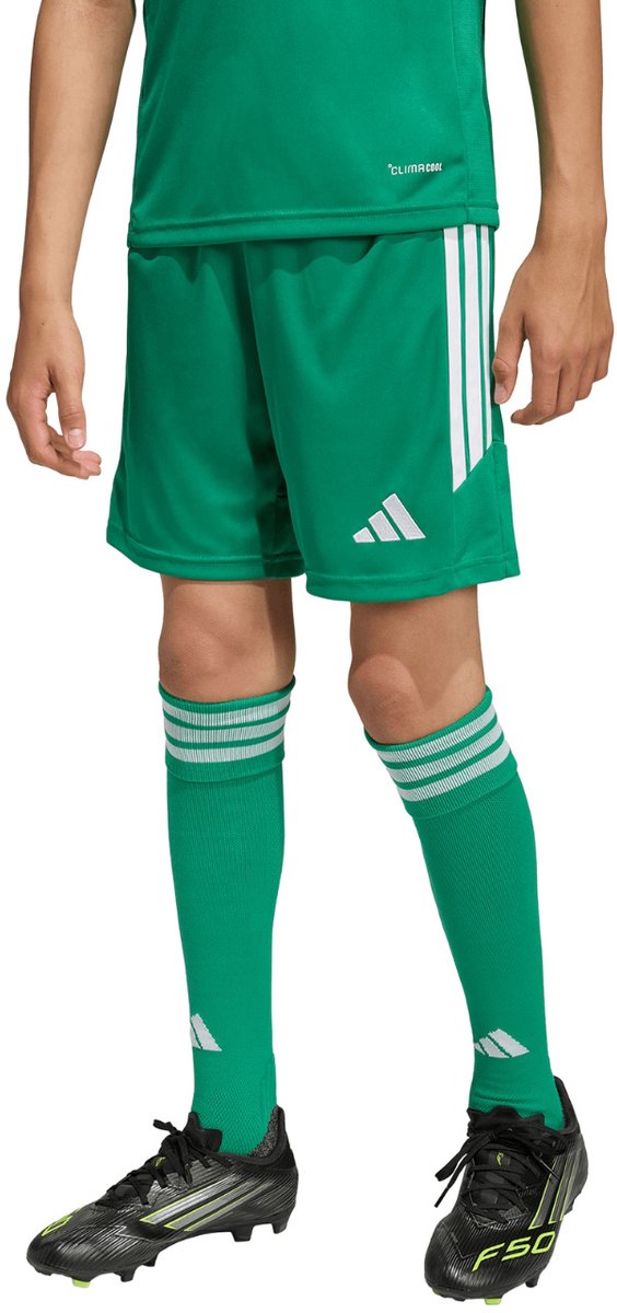 adidas Short Kinderen Tiro 26 League Groen - Maat 140cm
