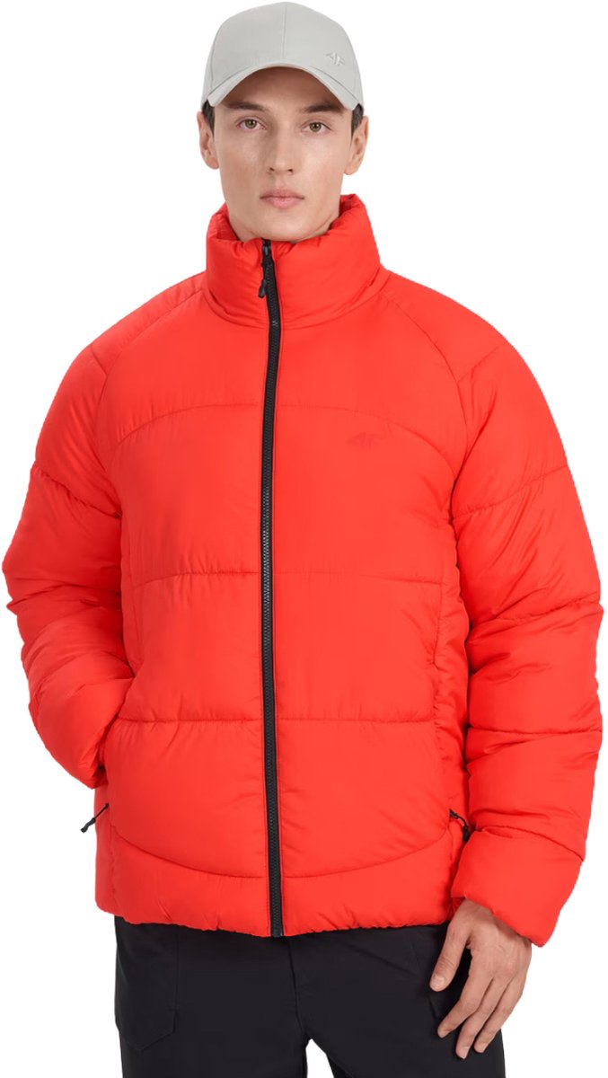4F Jas Dons Heren Rood - Maat XL