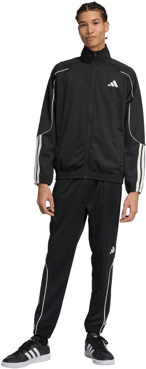 adidas Trainingspak Heren 3-Stripes Zwart