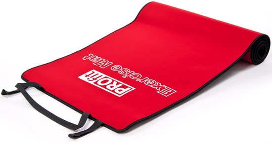 PROfit Sportmat Training 180x60x0,6cm Rood-Zwart DK — afbeelding 2
