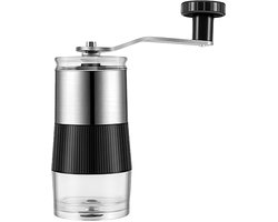 Draagbare Koffiemolen - Handmolen Koffie - Verse Koffie Malen - Nauwkeurige Maalcontrole - 5.7 x 5.9 x 5.7 cm - Meerkleurig