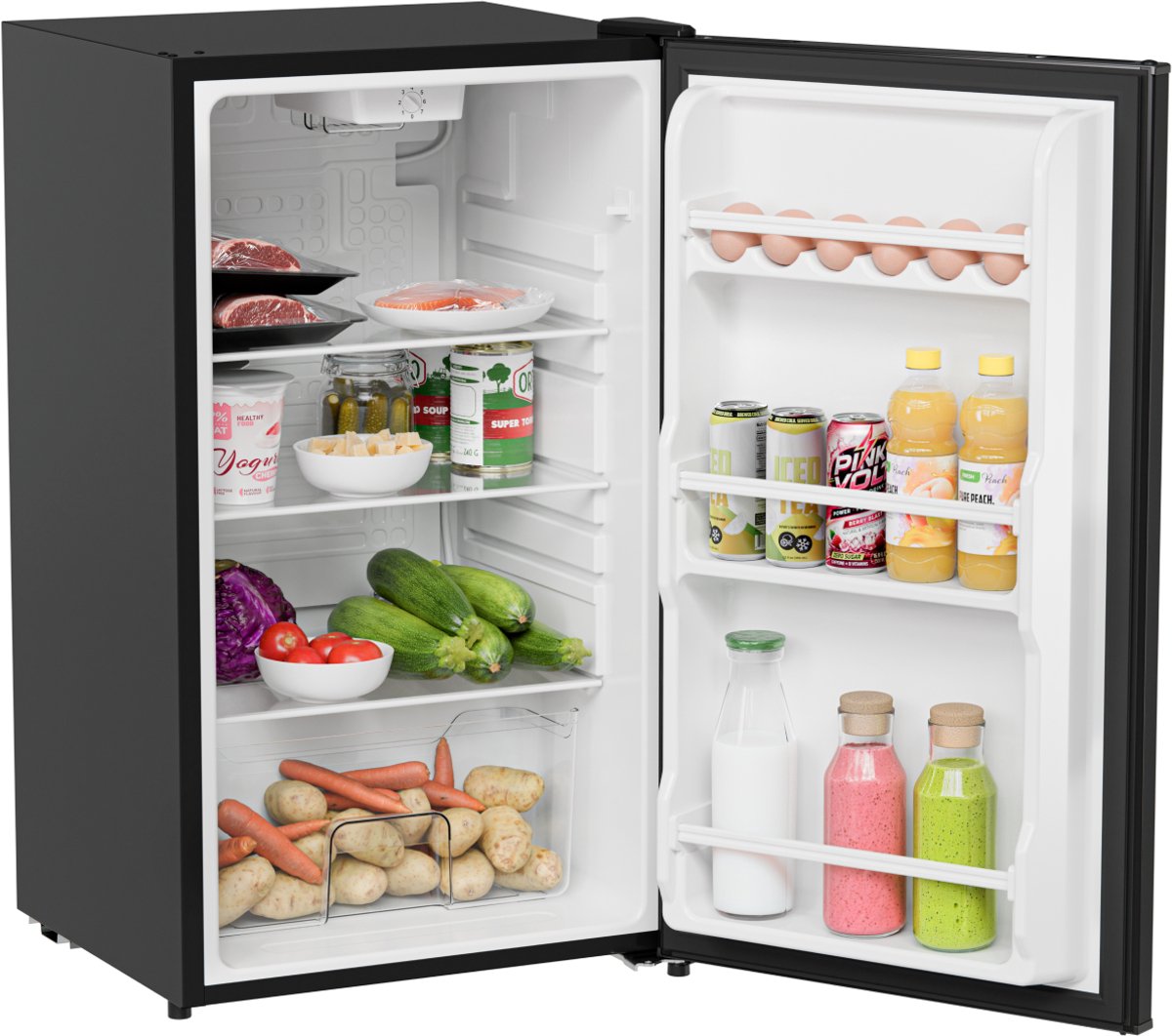 KitchenBrothers Koelkast 92L tafelmodel