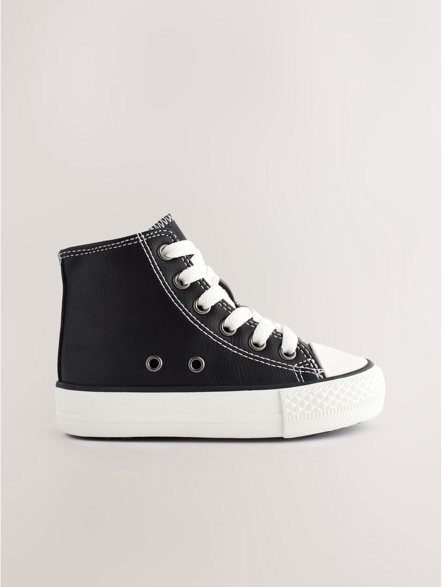 Next - Meisjes - Hoge sneakers - Zwart