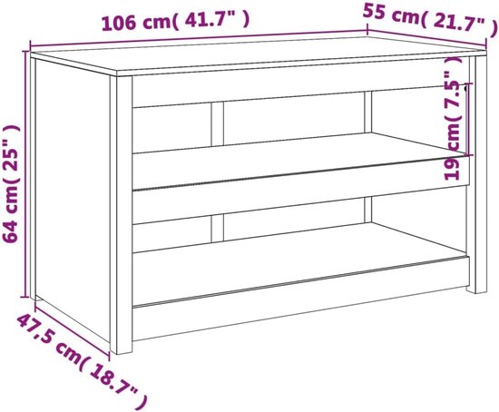 Houten Buitenkeuken Kast - Tuin Terras Opbergkast - Buiten Koken Opslag - Modulair Ontwerp Douglas - 106x55x64 cm van houten — afbeelding 4