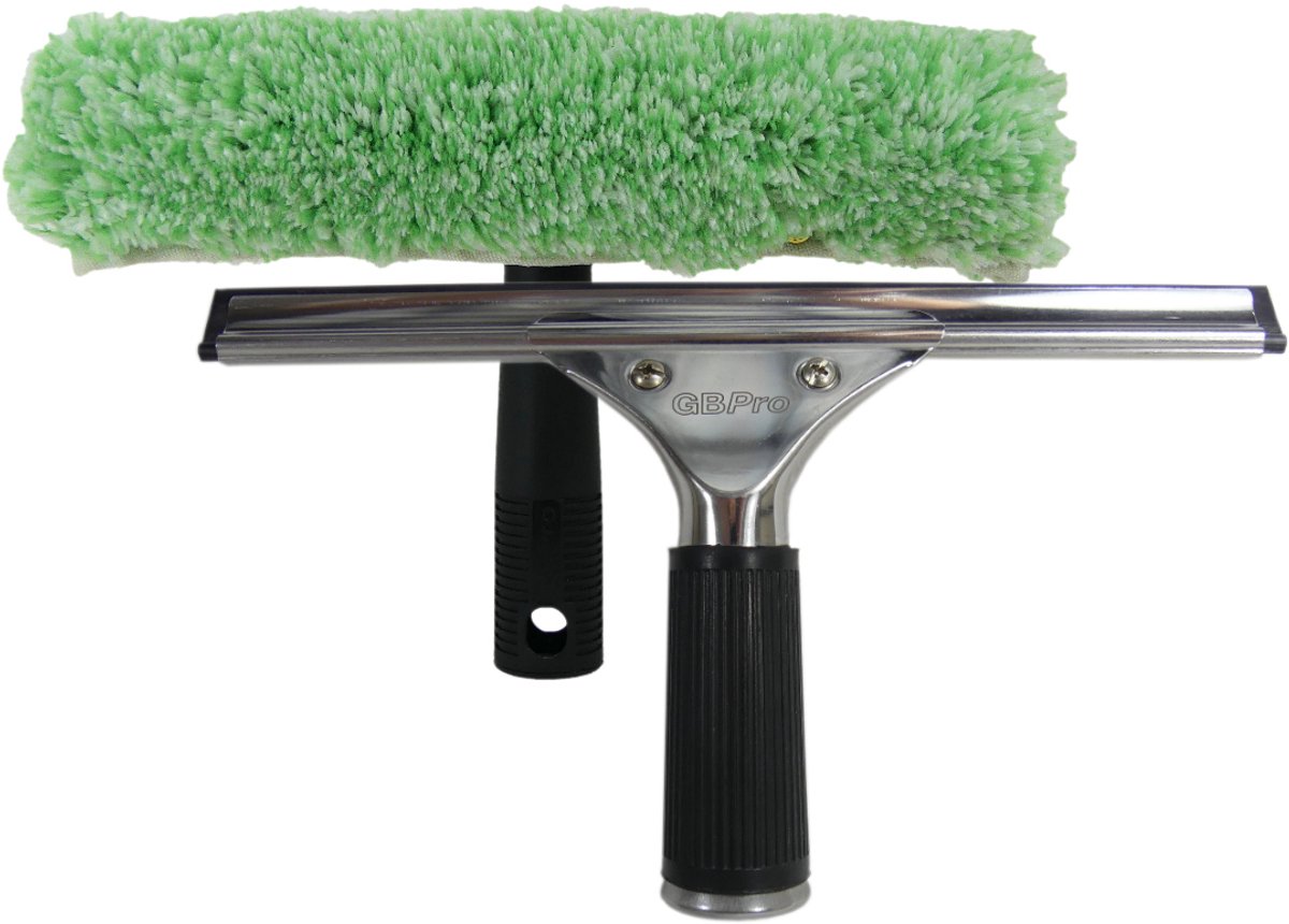 Groene Beer Raamwisser systeem - trekker -inwashoes - t-houder)- 25 cm - Schoonmaken - Ramen wassen