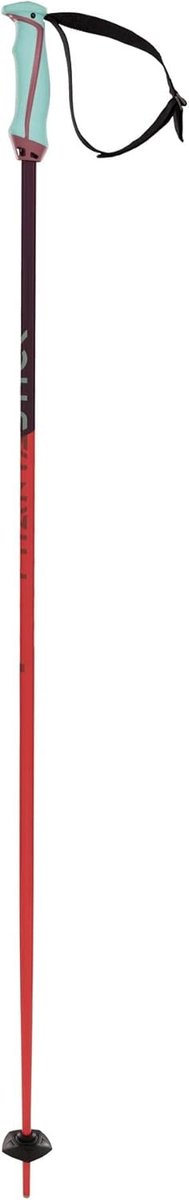 Skistokken - Ski Accessoires - Wintersport - Lichtgewicht Aluminium - 130 cm - Rood
