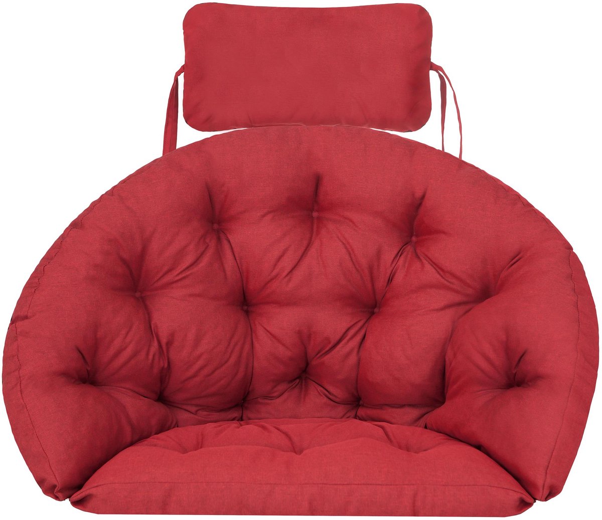 Hobbygarden - Kussen - Coconschommel - Rood - Universele Maat