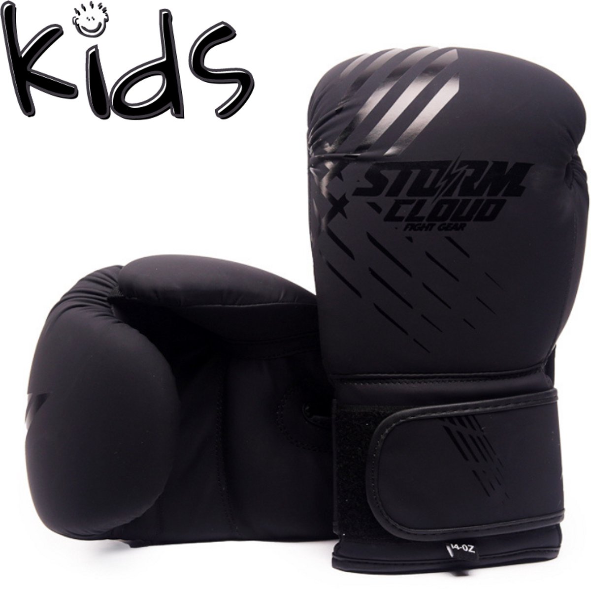 StormCloud LYNX - Bokshandschoenen - Kinderen - Zwart - 6oz