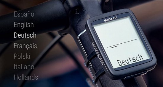 Sigma - Fietscomputer - BC8.0 WR ZW van Sigma — afbeelding 4