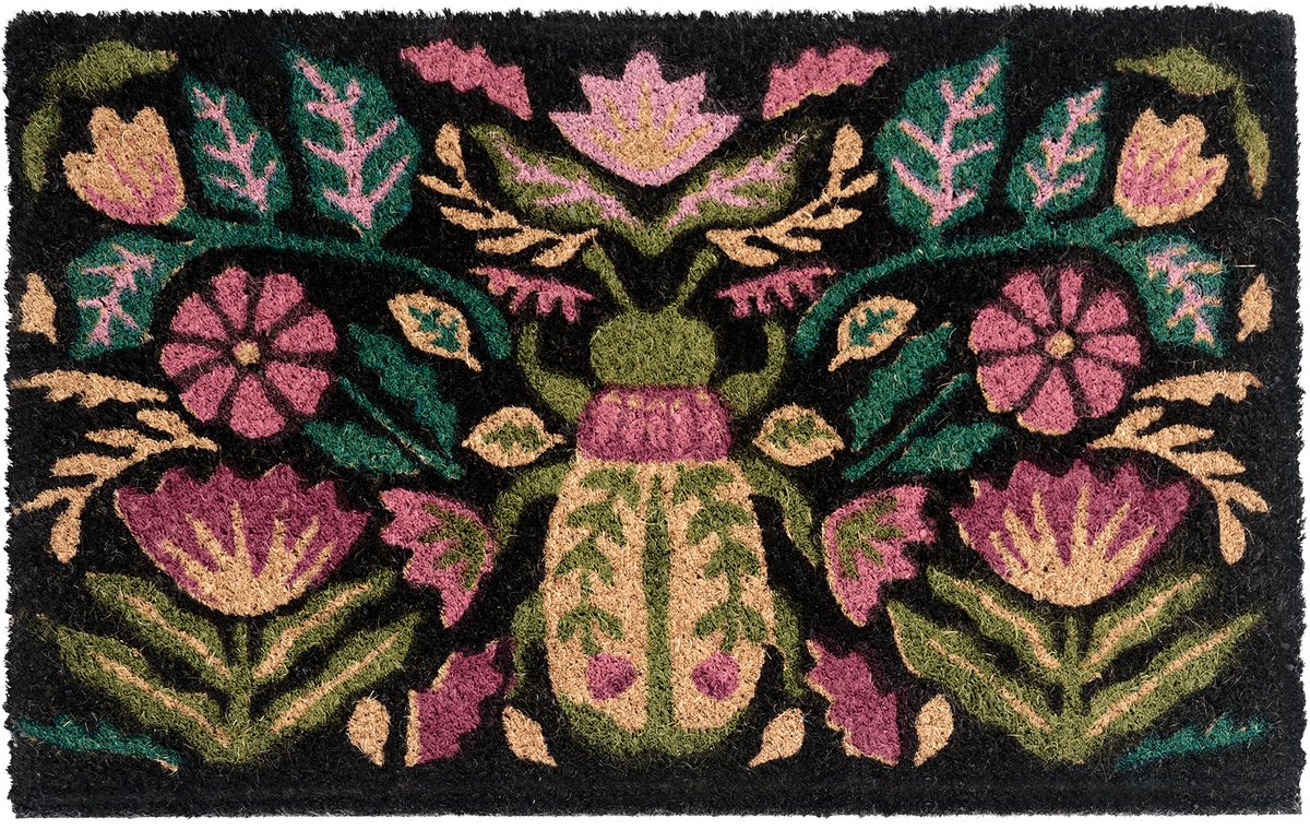 Beliani SELAWIK - Deurmat - Meerkleurig - 45 x 75 cm - Kokos
