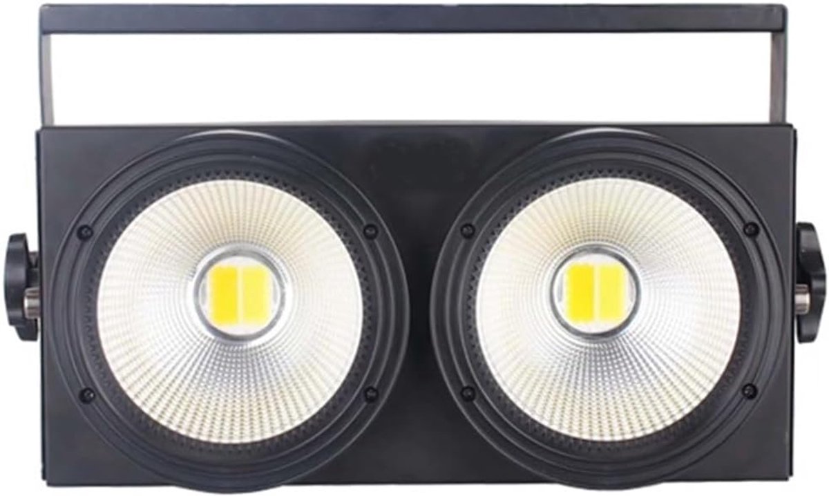 Podiumverlichting Blinder - LED Oog Verlichting - Club Show Licht - 2x100W COB LED - Wit Licht