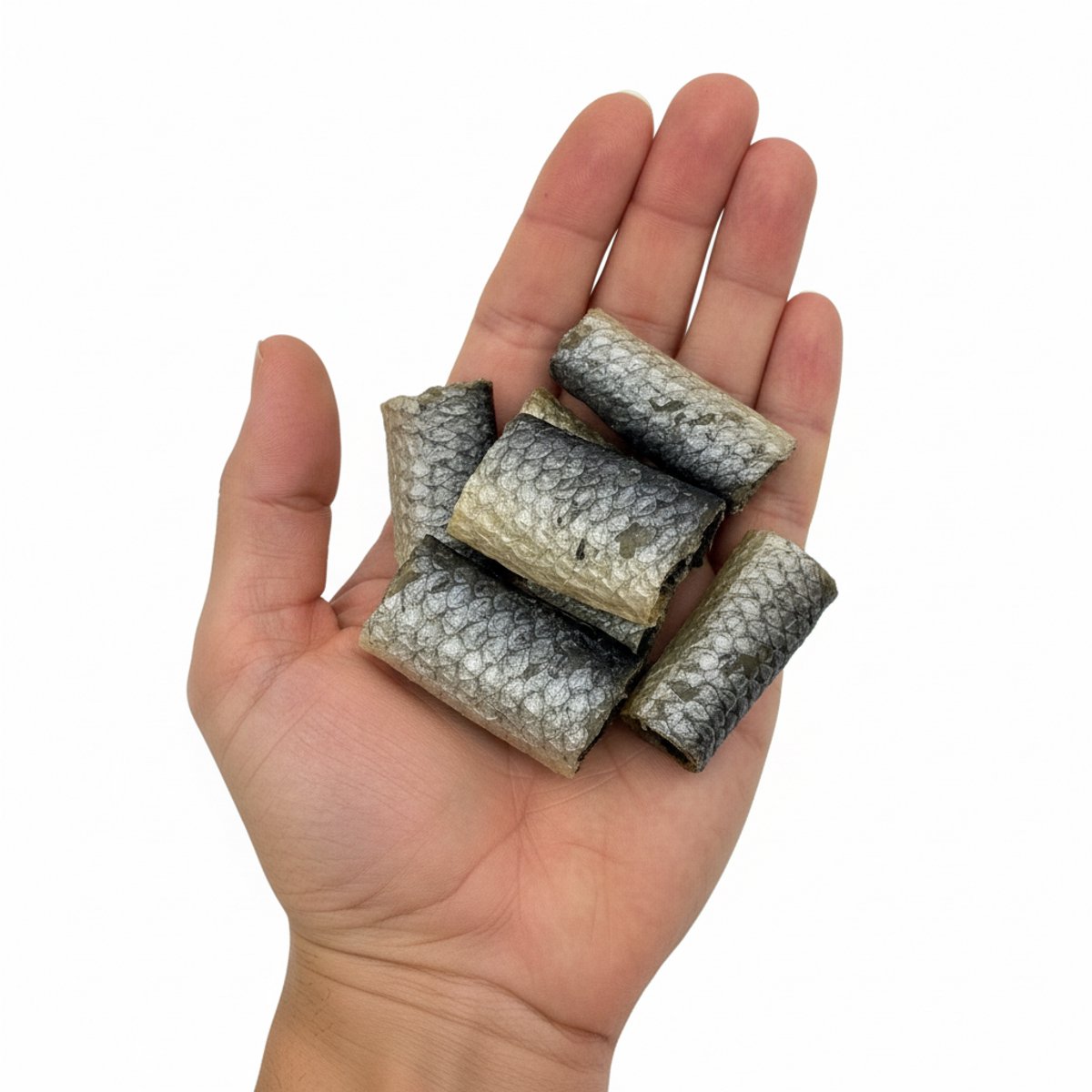 Budget Pet Deals Hondensnacks - Kabeljauwhuid - 500 Gram - Vis - Voor een mooie vacht - Gedroogd