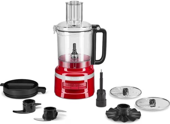 KitchenAid 5KFP0921EER - Foodprocessor - Keizer Rood - 2.1 L - 250 W