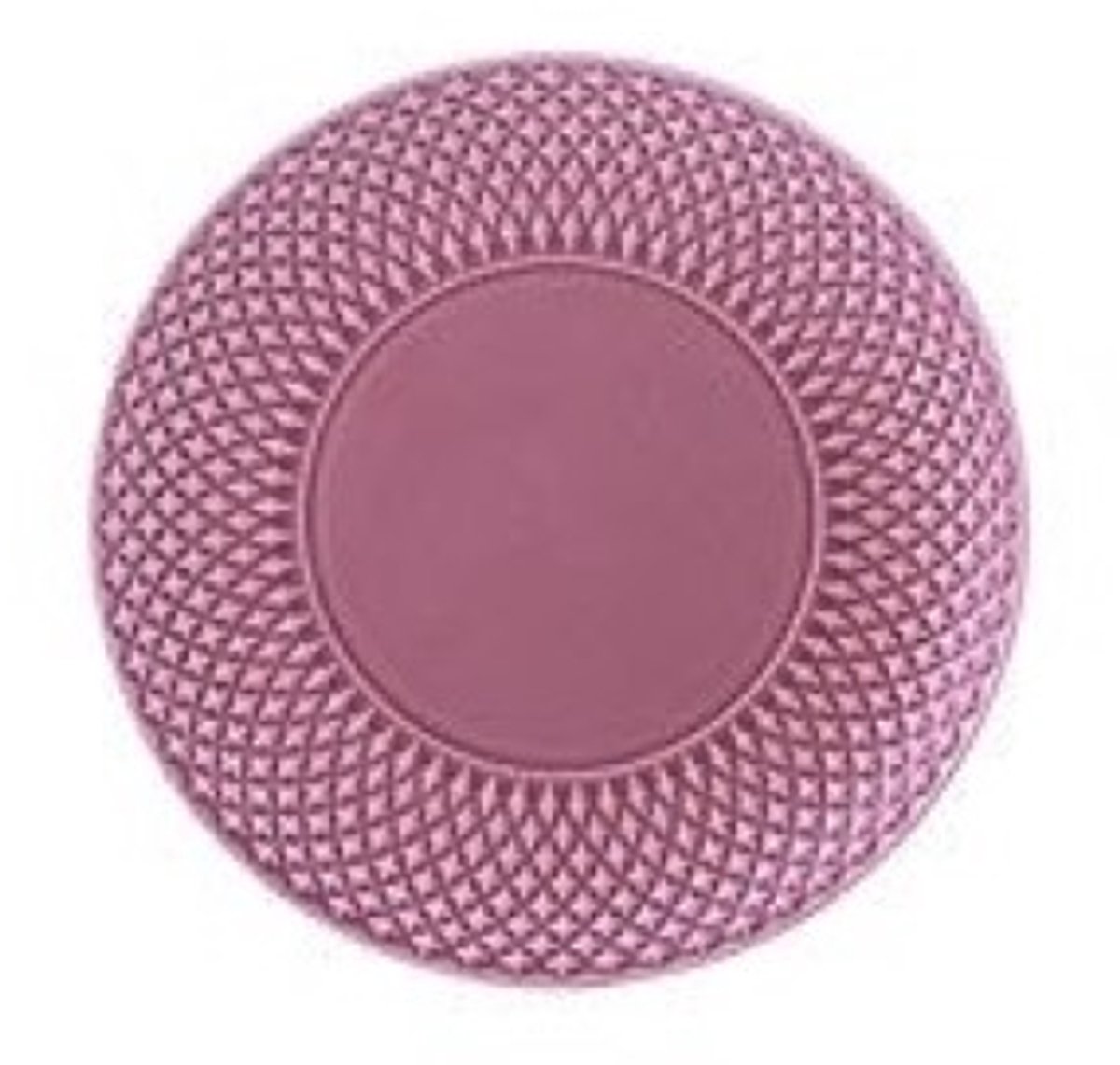 VIER Borden Bicos - Pink Lila - Vier ontbijtborden - roze - Bordallo Pinheiro borden 23 cm